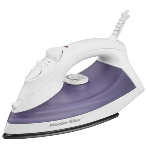 Wholesale-Proctor Silex 17201 Nonstick Purple Iron-Iron-Electro Vision Inc