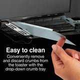Wholesale-Proctor Silex 22624 Black Toaster 2 Slice-Electro Vision Inc