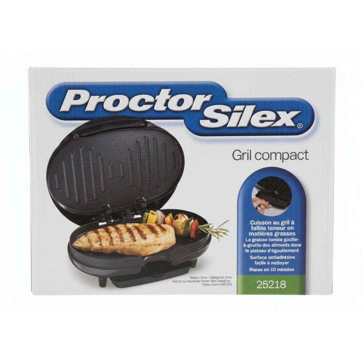 Wholesale-Proctor Silex 25218 Compact Grill-Compact Grill-Electro Vision Inc