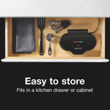 Wholesale-Proctor Silex 26102 Petite Double Nonstick Waffle Maker-Waffle Maker-Electro Vision Inc