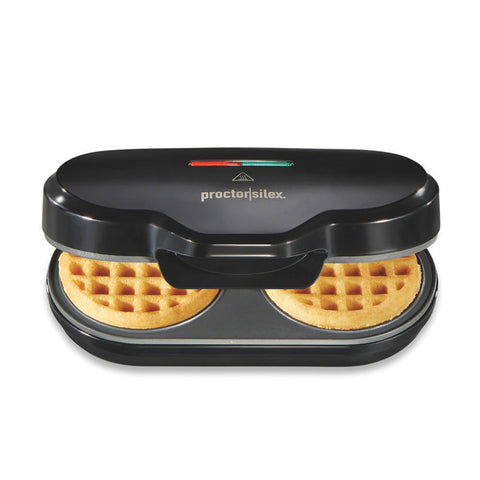 Wholesale-Proctor Silex 26102 Petite Double Nonstick Waffle Maker-Waffle Maker-Electro Vision Inc