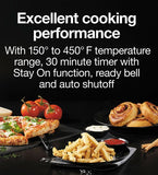 Wholesale-Proctor Silex 31275 Air Fryer Toaster Oven 6 Slice-Air Fryer Oven-Electro Vision Inc