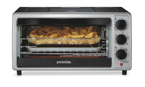 Wholesale-Proctor Silex 31275 Air Fryer Toaster Oven 6 Slice-Air Fryer Oven-Electro Vision Inc
