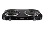 Wholesale-Proctor Silex 34115 Double Burner Cooktop-Electric Burner-Electro Vision Inc