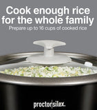 Wholesale-Proctor Silex 37527MN Rice Cooker & Steamer 8 Cup-Rice cooker-Electro Vision Inc