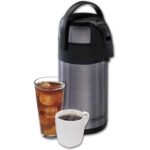 Wholesale-Proctor Silex 40410 Thermal Airpot Hot Coffee/Cold Beverage Dispenser 2.5L-Coffee Dispenser-Electro Vision Inc