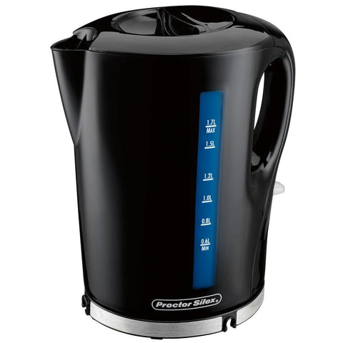 Wholesale-Proctor Silex 41002 Tea Kettle 1.7 Liter (Black)-Tea Kettle-Electro Vision Inc