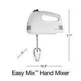 Wholesale-Proctor Silex 62515 Hand Mixer - White-Food Mixers & Blenders-Electro Vision Inc