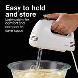 Wholesale-Proctor Silex 62515 Hand Mixer - White-Food Mixers & Blenders-Electro Vision Inc