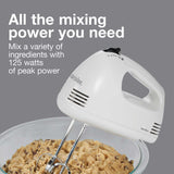 Wholesale-Proctor Silex 62515 Hand Mixer - White-Food Mixers & Blenders-Electro Vision Inc