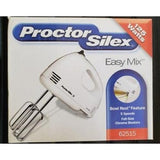 Wholesale-Proctor Silex 62515 Hand Mixer - White-Food Mixers & Blenders-Electro Vision Inc