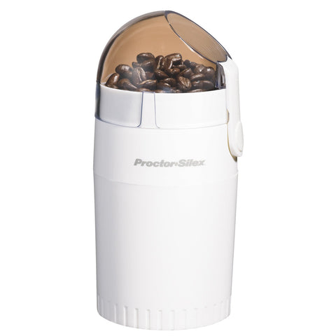 Wholesale-Proctor Silex E160B Coffee Grinder White-Coffee Grinder-Electro Vision Inc