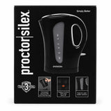 Wholesale-Proctor Silex K2071 Tea Kettle 1L - Black-Tea Kettle-Electro Vision Inc