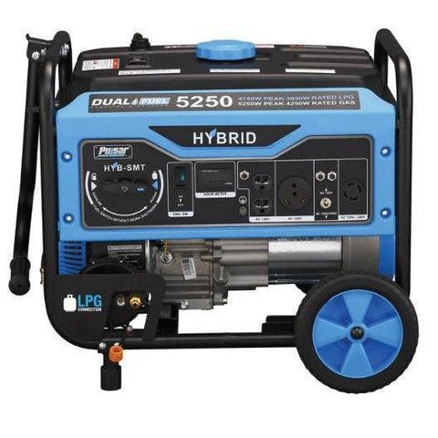 Wholesale-Pulsar PG5250B Dual-Fuel Portable Powered Generator 5250W-Generator-Electro Vision Inc