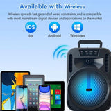 Wholesale-QFX MPX65 Bluetooth Speaker 6.5"-Bluetooth Speaker-Electro Vision Inc