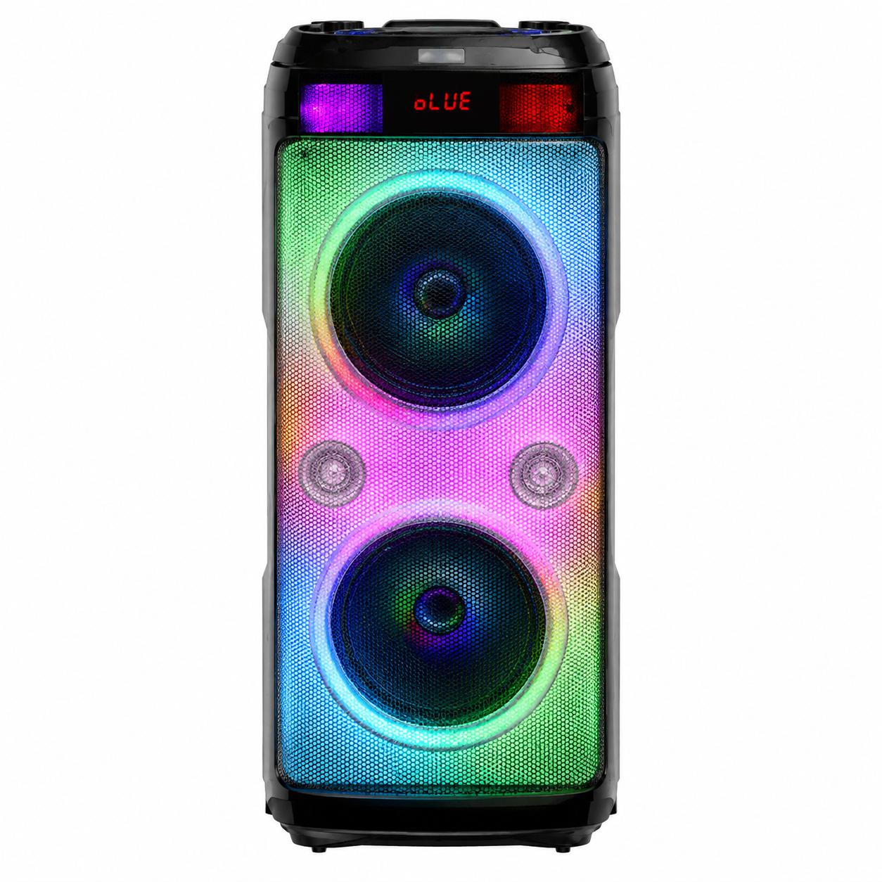 Wholesale-QFX PBX2010 Bluetooth Speaker 2 X 10"-Portable Bluetooth Speaker-Electro Vision Inc