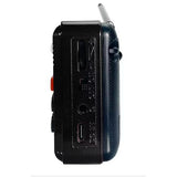 Wholesale-QFX R16BLK Portable Rechargeable Bluetooth Radio-Radio-Electro Vision Inc