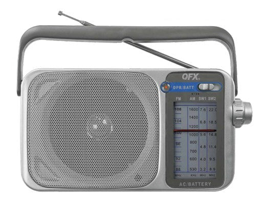 Wholesale-QFX R24 Portable Radio AC/DC-Boombox Radio-Electro Vision Inc