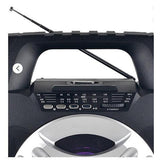 Wholesale-QFX R45 Solar Rechargeable 3-Band Radio-Radio-Electro Vision Inc