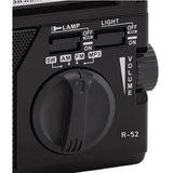 Wholesale-QFX R52 AM/FM/SW Radio w/ Solar Charger and Light-Solar Radio-Electro Vision Inc