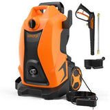 Wholesale-Qomotop 2100-PSI Electric Pressure Washer with 5 Adjustable Nozzles-Pressure Washer-Electro Vision Inc