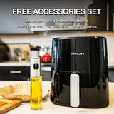 Wholesale-Ramjoy RAF350 Air Fryer 3.8 QT-Air Fryer-Electro Vision Inc