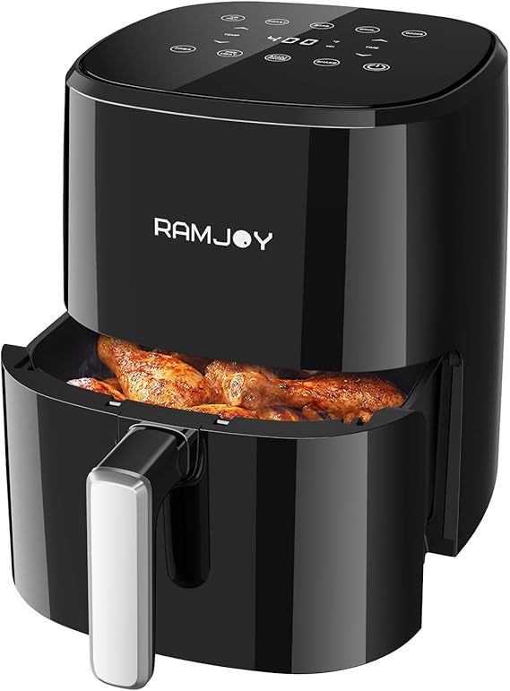 Wholesale-Ramjoy RAF350 Air Fryer 3.8 QT-Air Fryer-Electro Vision Inc