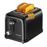 Wholesale-Ramjoy RT120BLK Toaster (2 Slice) - Black-Toaster-Electro Vision Inc