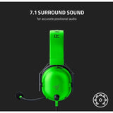 Wholesale-Razer RZ04 BlackShark V2 X Wired Gaming Headset - Green-Headset-Electro Vision Inc