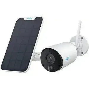 Wholesale-Reolink 2K Solar WiFi Security Cameras Outdoor Wireless, No Hub Needed, 3MP Night Vision, Human/Vehicle Detection, Wireless Home Security Camera. Argus Eco + Solar Panel-Electro Vision Inc
