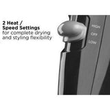 Wholesale-Revlon RVDR5034 Compact Hair Dryer 1875W (Black)-Hair Dryer-Electro Vision Inc