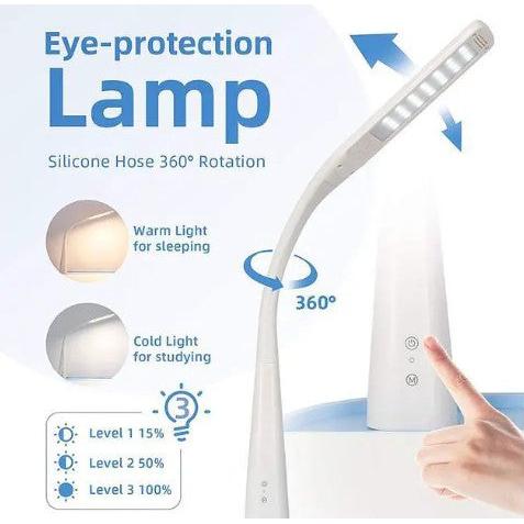 Wholesale-SIMBR A01 LED Desk Lamp Touch Control 60° Swivel-Desk Lamp-Electro Vision Inc