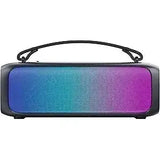 Wholesale-SUPERSONIC IQ3520RGB SPEAKER BT BLACK-Electro Vision Inc