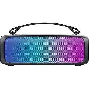 Wholesale-SUPERSONIC IQ3520RGB SPEAKER BT BLACK-Electro Vision Inc