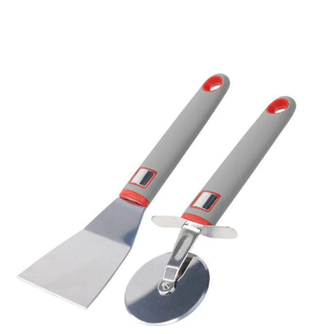 Wholesale-Sakuchi Griddle Spatula & Pizza Slicer - 2 Pack-Pizza Slicer-Electro Vision Inc