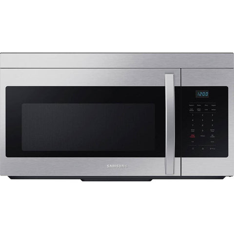 Wholesale-Samsung 1.6 cu. ft. Over-the-Range Microwave with Auto Cook in Stainless Steel-Microwave Oven-Sam-ME16A4021AS/AA-Electro Vision Inc