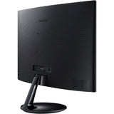 Wholesale-Samsung - 390C Series 24" LED Curved FHD AMD FreeSync Monitor (HDMI, VGA) - Black-Monitor-Sam-C24F390-Electro Vision Inc