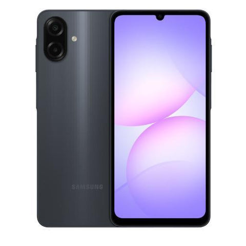 Wholesale-Samsung Galaxy A07 Dual Sim 4+128GB Latin Specs - Black-Cellphone-Electro Vision Inc
