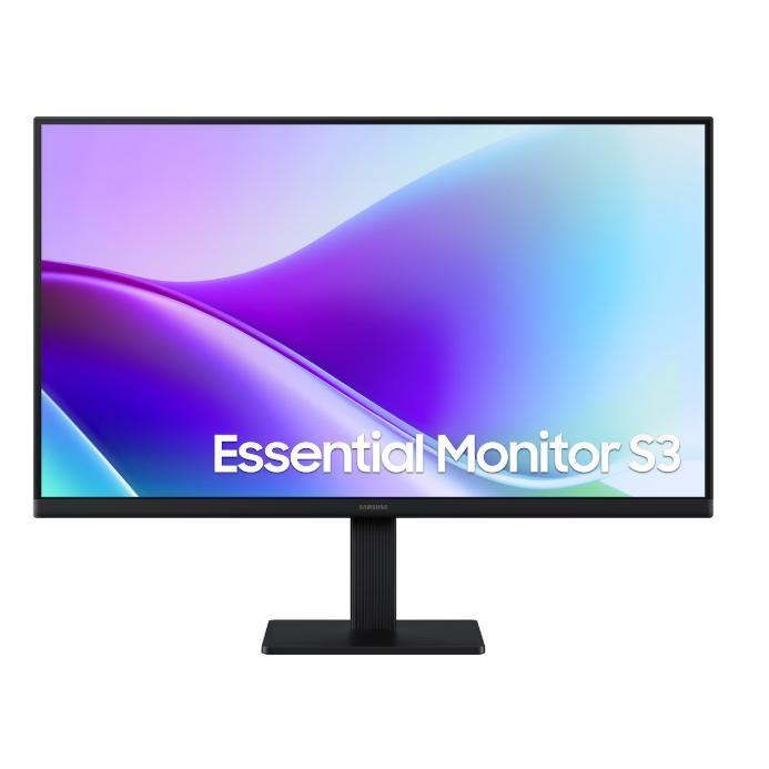 Wholesale-Samsung LS24F320GAN Essential Monitor 24", S3, 1080P FULL HD, 120HZ - Black-Monitor-Electro Vision Inc