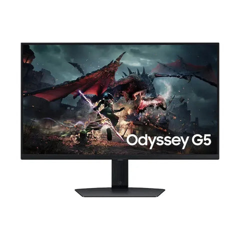 Wholesale-Samsung LS27AG500 Odyssey G50D QHD IPS 180Hz 1ms AMD FreeSync and G-ync Compatible Gaming Monitor with HDR 400 (DisplayPort, HDMI) - Black - 27"-Electro Vision Inc
