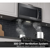 Wholesale-Samsung ME17F7021MT/AA Over-the-Range Microwave 1.7 cu. ft. - Matte Black Steel-Microwave-Electro Vision Inc