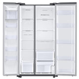 Wholesale-Samsung RS23A500ASR Refrigerator 23 CU FT Fingerprint Resistant - Stainless Steel-Refrigerator-Electro Vision Inc