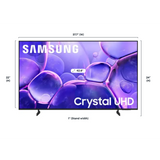 Wholesale-Samsung UN43U8000 Smart Crystal UHD 4K TV 43''-Electro Vision Inc