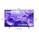 Wholesale-Samsung UN43U8000 Smart Crystal UHD 4K TV 43''-Smart TV-Electro Vision Inc