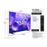 Wholesale-Samsung UN50U8000 Crystal 4K UHD Smart TV 50"-Smart TV-Electro Vision Inc