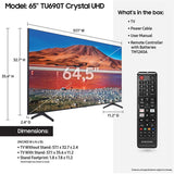 Wholesale-Samsung UN65TU690 65" Class TU690T Crystal UHD 4K Smart Television-Electro Vision Inc