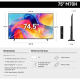 Wholesale-Samsung UN75M70HAFXZ Class M70H Series Mini LED 4K UHD Vision AI Smart Tizen TV 75"-television-Electro Vision Inc