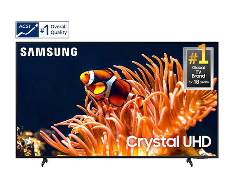 Wholesale-Samsung UN85DU8000 Crystal UHD Smart TV 85" 4K-Electro Vision Inc