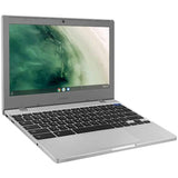 Wholesale-Samsung XE310XBA-K01US Chromebook 4 11.6", Intel Celeron N4020, 4GB RAM, 32GB SSD, Chrome OS, Platinum Titan, XE310XBA-K01US-Laptops-Electro Vision Inc