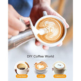 Wholesale-Sboly SYCM5409 Steam Espresso Machine with Milk Frother-Electro Vision Inc